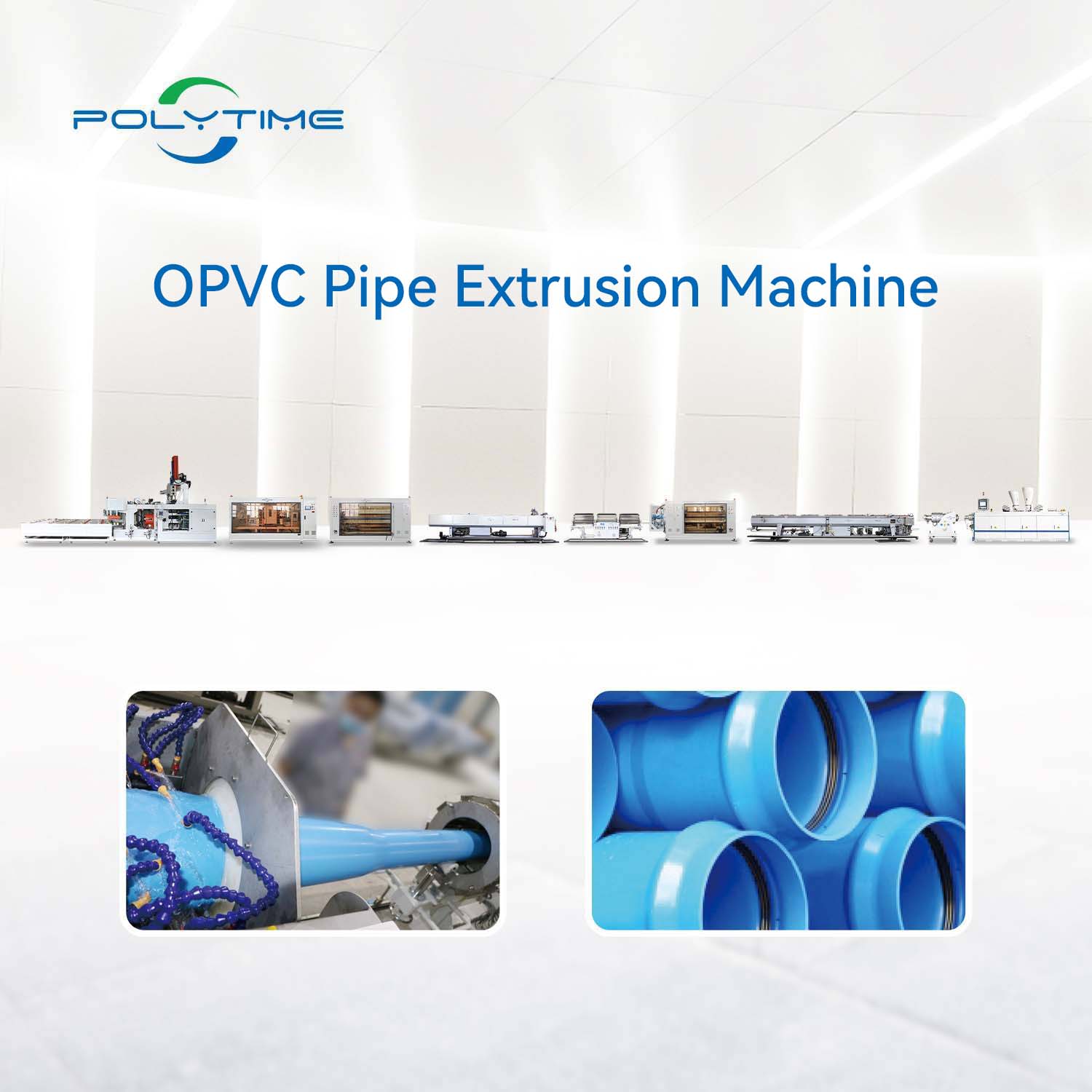 OPVC pipe extrusion mahine