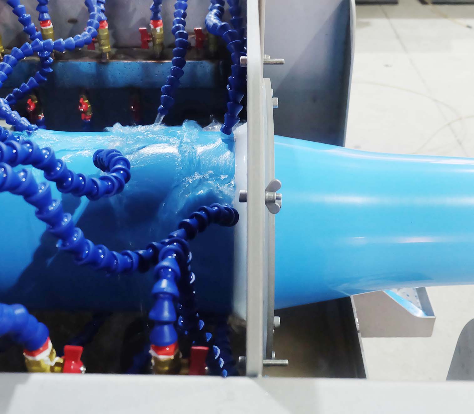 OPVC pipe making machine.pic