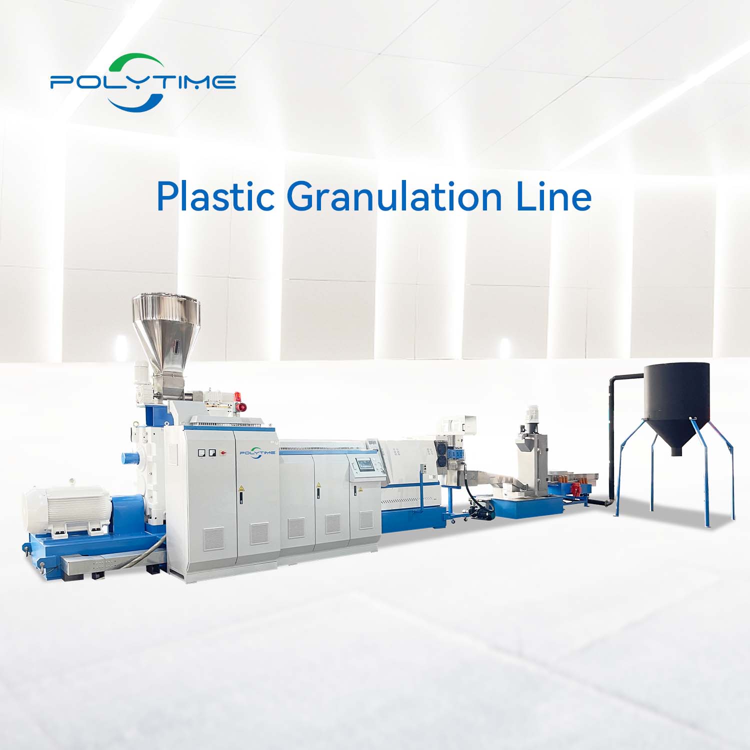 Plastic granulation line